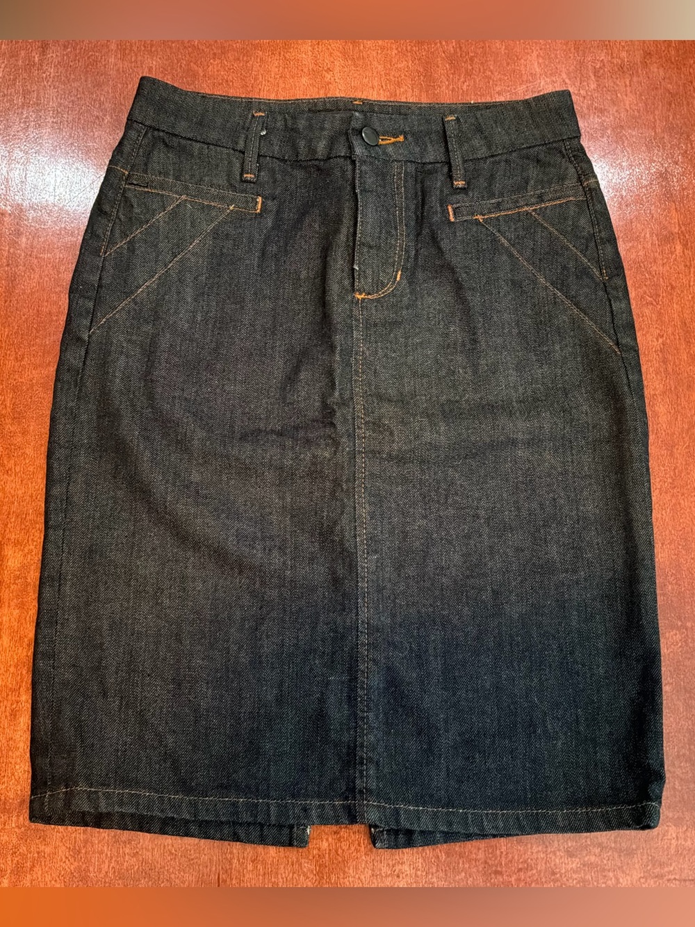 Joe's Jeans Dark Denim Pencil Skirt